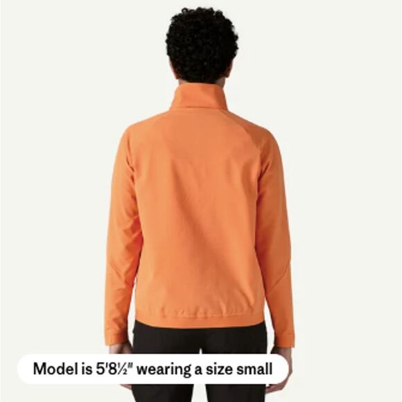 Patagonia Women's R1 CrossStrata Jacket Heirloom Peach Sz XXL - Picture 5 of 10